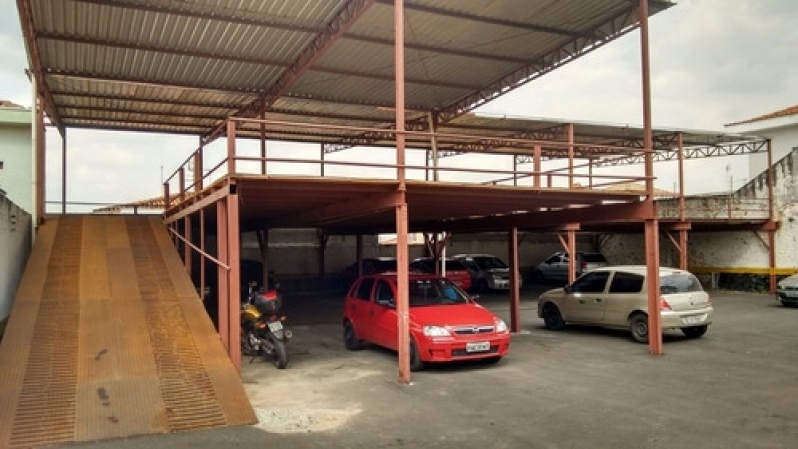 Mezanino Metálico para Estacionamento Preço M2 Santa Isabel - Mezanino Metálico para Estacionamento